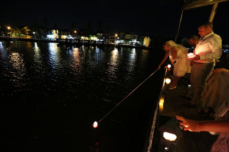 Romantic Sunset Dinner Cruise in Hoi An - Floating Lanterns: The Moment the River Turns Celebratory