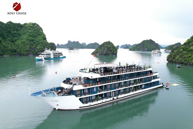 Rosy Cruise - Luxury 5 Star Cruise in Ha Long Bay-Lan Ha Bay (2D1N ) - From Hanoi to Tuan Chau: how the day starts without chaos