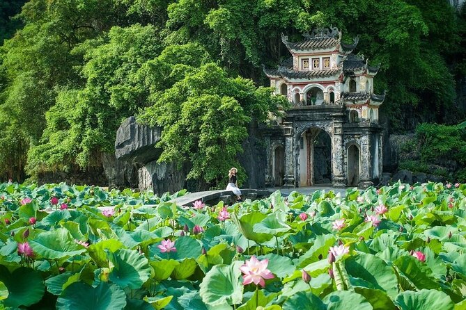 Roundtrip: HaNoi - NinhBinh - LanHa Bay on 5-Star Cruise 3days - Stop 1: Ninh Binh day with Hoa Lu, Tam Coc, and Hang Mua Ecolodge