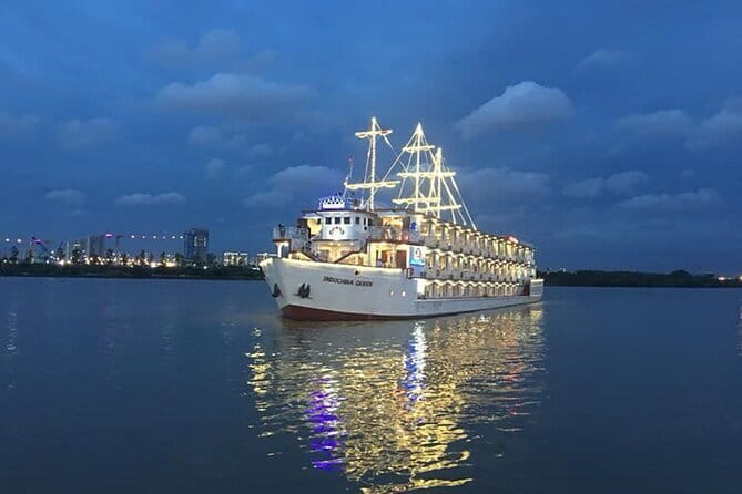 Sai Gon City Tour and Dinner On Cruise Half Day - The Saigon River dinner cruise: where the night finally slows down