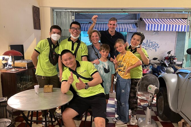 Saigon By Night and Street Food By Motorbike | Opt: Ao Dai Riders - A Night Ride Through Saigon’s Real Street-Food Zones