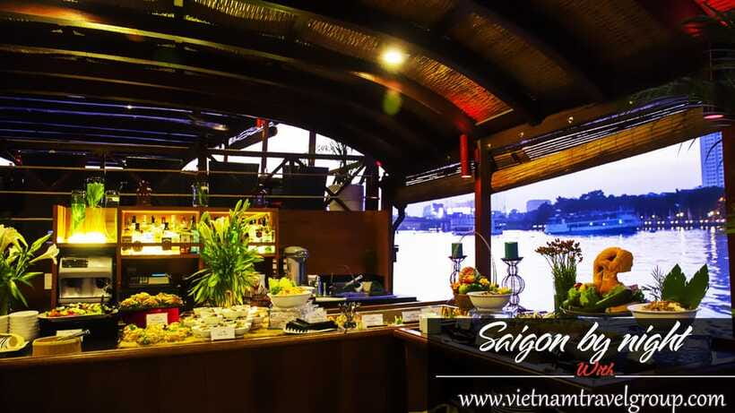 Saigon by Night: Traditional Dinner Cruise - Bach Dang Port and boarding the boat: where the evening changes