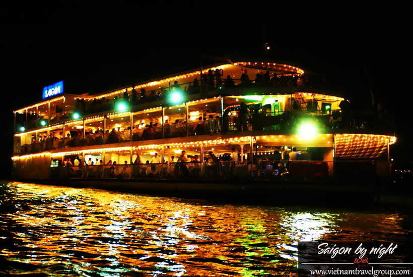 Saigon by Night: Traditional Dinner Cruise - Dinner cruise on the Bach Dang River: the skyline moment you book for