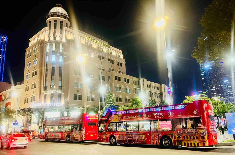 Saigon: City Sightseeing 45-Minute Panoramic Night Tour - Key things to know before you go