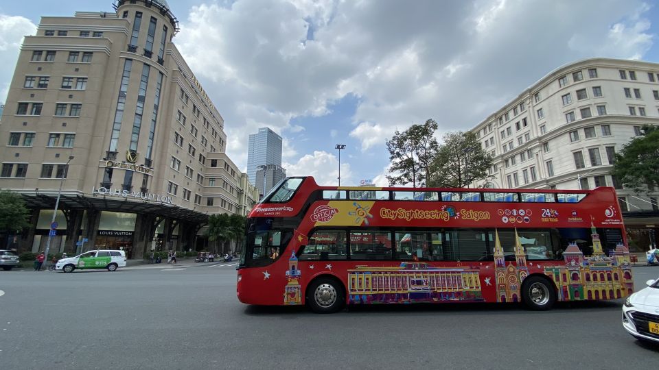 Saigon: City Sightseeing Hop-On Hop-Off Bus Tour - Stop-by-stop on the Red Route: Opera House to Notre-Dame Cathedral