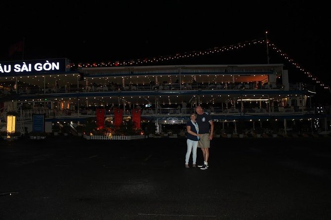 Saigon Dinner Cruise with Live Music Ho Chi Minh– Group Tour - A floating dinner with Saigon River night views