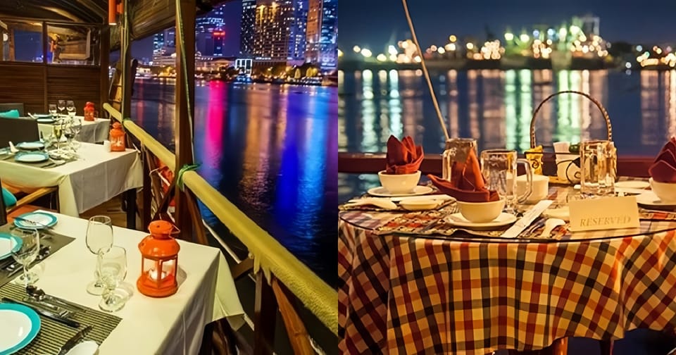 Saigon Dinner On Cruise Tour - How the evening flows: from hotel area to Saigon Port lights