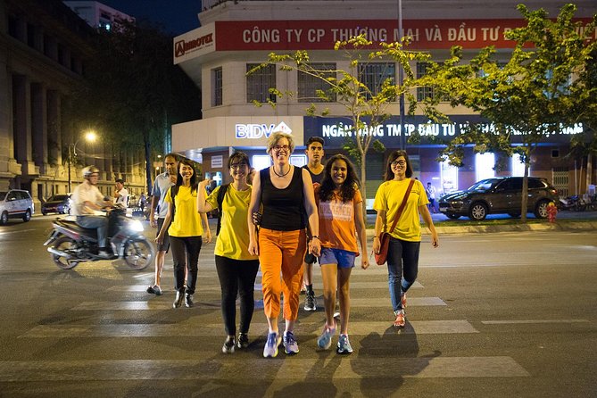Saigon Food Tour on Scooter at Night - Stop 2: Vietnamese pancakes and noodles while the city glows