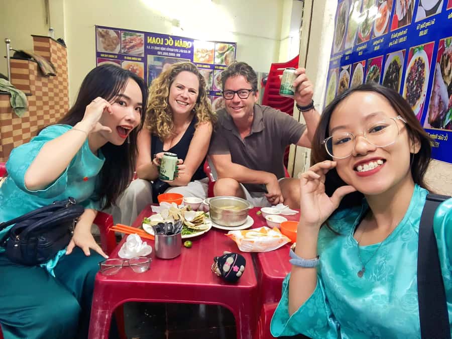 Saigon: Michelin Guide Food Tour with Ao Dai Female Riders - Key Highlights at a Glance