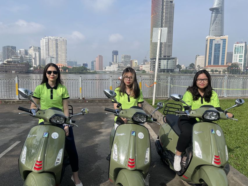Saigon: Night Sightseeing And Street Food Tour By Vespa - The Independence Palace secret-cellar cafe stop
