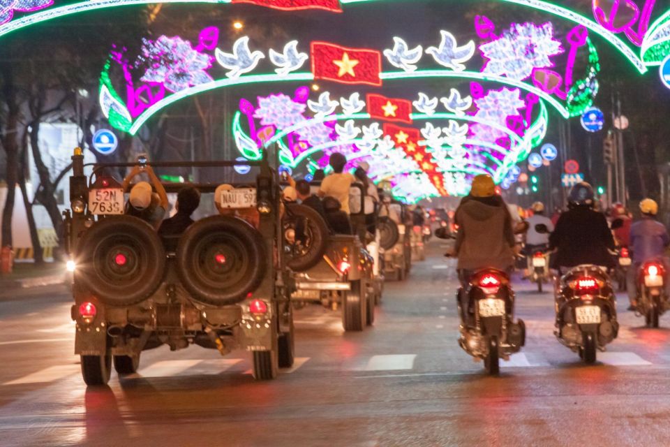 Saigon: Private Food Tour Discovery & City Tour by Jeep - Why a Private Jeep Works So Well for Saigon After Dark