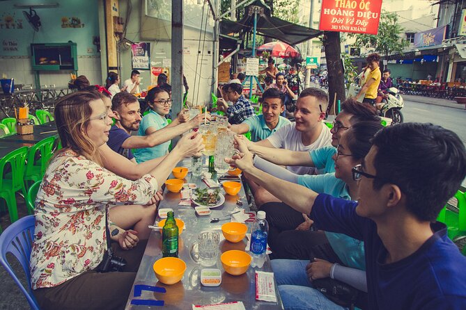 Saigon Sightseeing & Street Food Tour By scooter with Student - The street-food lineup: eat with room in your day
