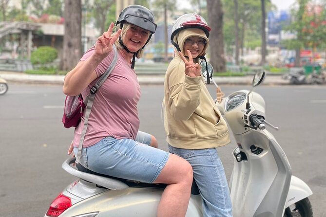 Saigon Unseen, History, & Hidden Gems Sightseeing Motorbike Tour - Getting Your Bearings on the Scooter Ride