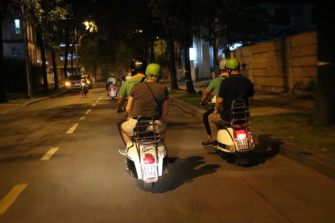 Saigon Vespa By Night Street Food Tour 4,5 Hours - Price and value check for $92.31