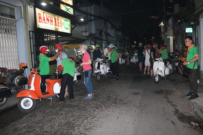 Saigon Vespa By Night Street Food Tour 4,5 Hours - Timing, meeting point, and weather reality