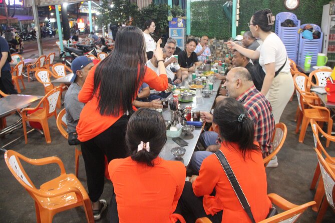 Saigon Vespa By Night Street Food With Female Riders Ao Dai - The Vespa stretch: seeing Saigon at scooter speed (without doing the navigating)