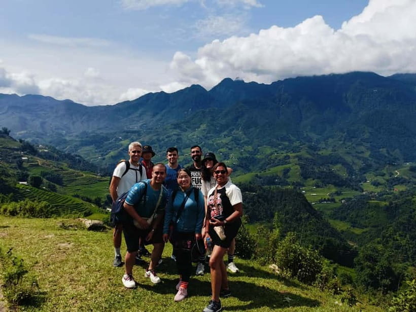 SAPA 1 DAY - Mountain Views And Villages Trek - Long Trek - Sa Seng mountain: Fansipan and the Muong Hoa Valley views