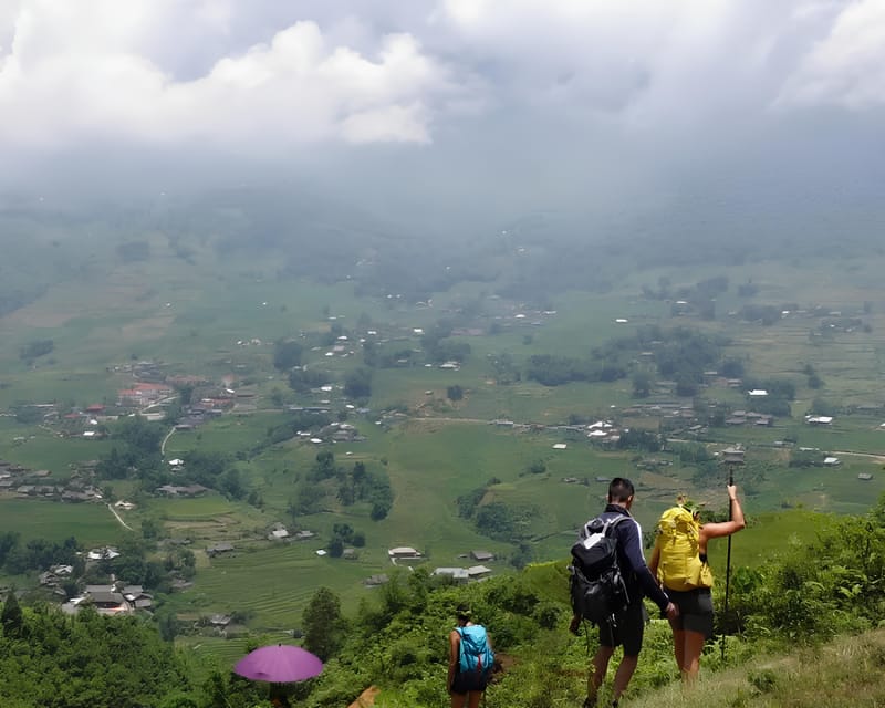 SAPA 1 DAY - Mountain Views And Villages Trek - Long Trek - Giang Ta Chai: the return walk and the end-of-day logistics