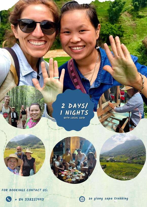 SAPA: 2 DAYS Walking & 1 night at Homestay with LOCAL GUIDE - Key highlights I’d circle on your plan