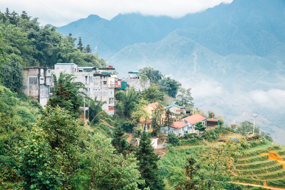 Sapa: 3-Day, 3-Night Trek and Hotel with Overnight Train - Day 3: Red Zao and H’mong villages, waterfall, rattan bridge, then back to Hanoi