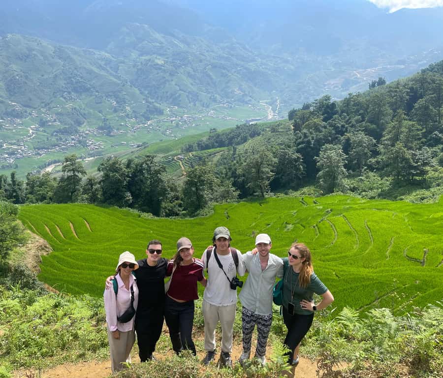 Sapa: Muong Hoa Valley View & Villages Trek with Local Guide - The first uphill stretch: Sa Seng Mountain viewpoints and Fansipan