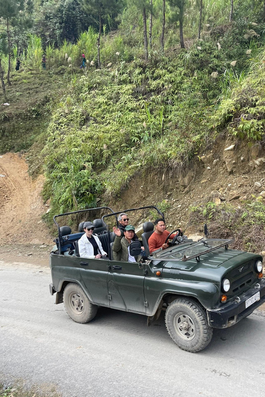 Sapa Open Air Jeep Half Days Off the Beaten Track, Backroad - Rolling past French colonial Sapa before the climb