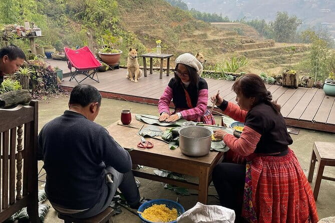 Sapa Trekking & Cooking with H’Mong Locals –Local Culture - The full route: Sapa Town to Ta Van in one day