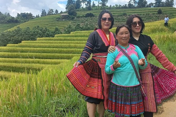 Sapa Trekking / Hiking through Sapa Valley with native Hmong - Day 2: Hoàng Liên National Park trails, forests, and waterfalls