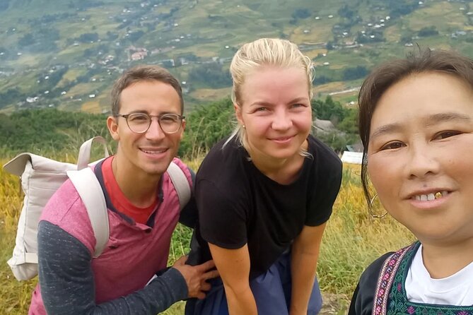 Sapa Trekking / Hiking through Sapa Valley with native Hmong - Weather can change your expectations in Sapa