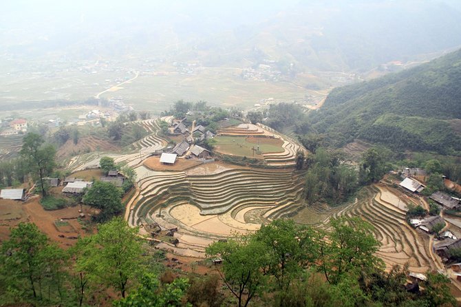 Sapa Villages trekking and homestay 2 Days/ 1 night package tour: best selling - Day 2: Breakfast Over Rice Terraces, Bamboo Forest Trek, and Giang Ta Chai