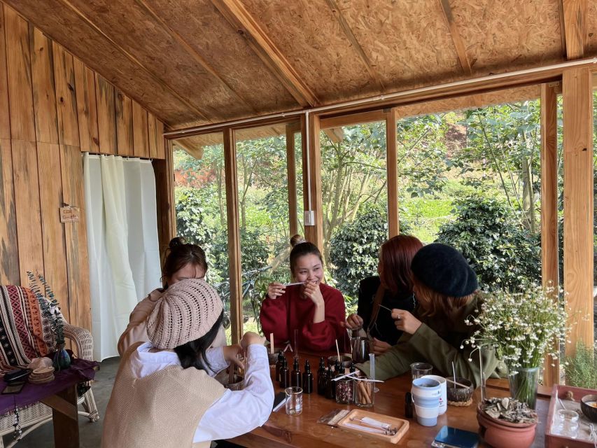 Scented candle workshop at Twin Beans Farm - Da Lat suburb - Key highlights to know before you go