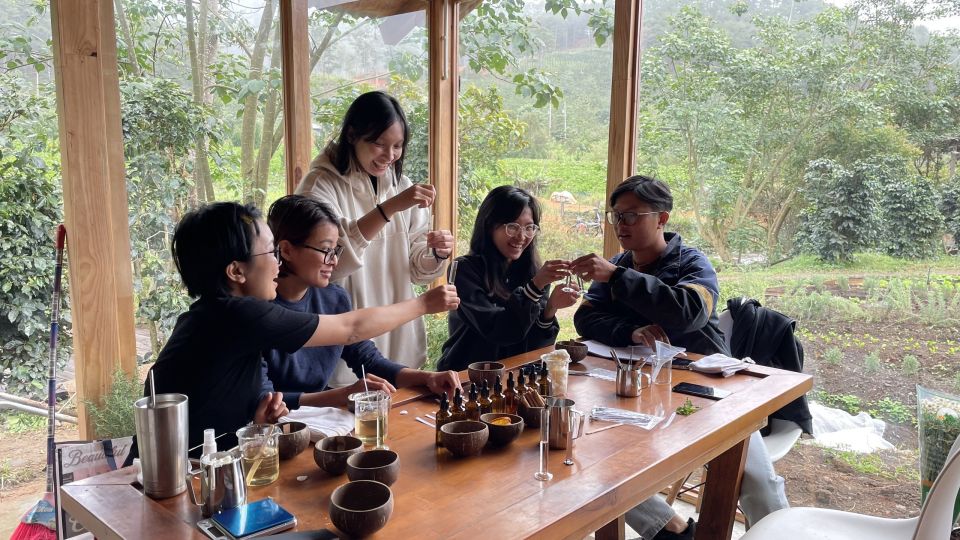 Scented candle workshop at Twin Beans Farm - Da Lat suburb - Final call: should you book Twin Beans Farm?