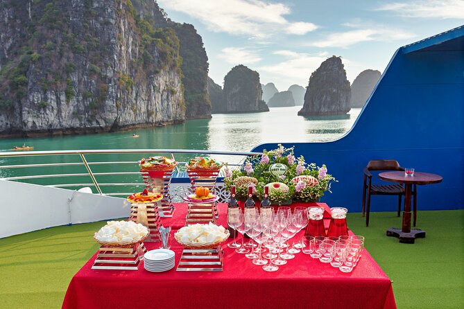 Sea Lion Luxury 5-Star Halong Day Cruise,Buffet Lunch,Shuttle Bus - Kayaking Around Hang Luon Cave (Or Bamboo Boat): What “Active” Means