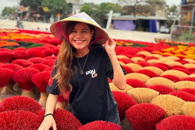 Secret Handicraft Villages of Hanoi ( Incense and hat Villages ) - Stop 1: Quảng Phú Cầu incense village and the why behind the smoke