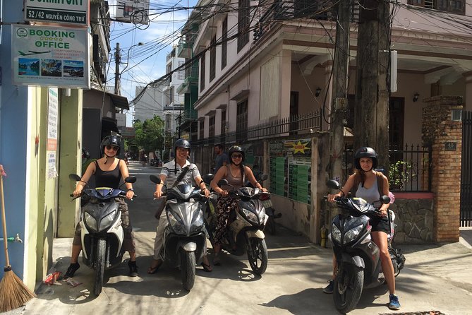 Self-driving Motorbike in Central Vietnam Phong Nha - Hue - Hoi An - Safety Setup: Helmets, Guards, and 24/7 English Backup