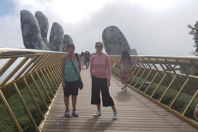 Shore Excursion to GOLDEN BRIDGE BA NA HILLS & Marble Mountains - What to pack and how to handle fog or rain