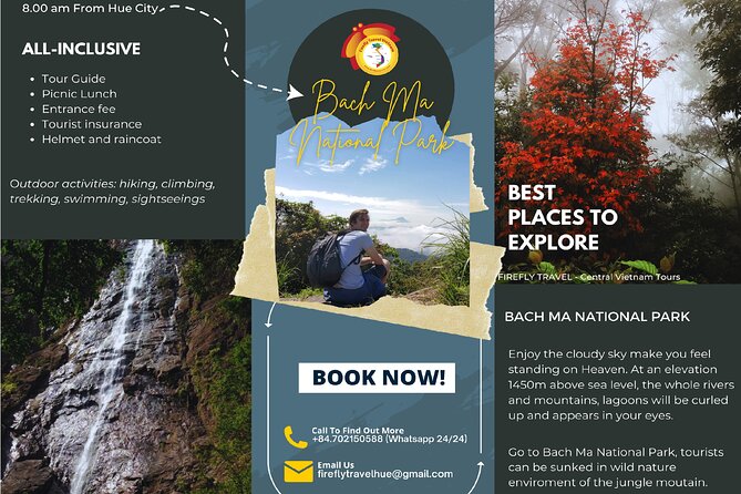 Small Group - Bach Ma National Park Trekking Tour From Hue - Key things to know before you go