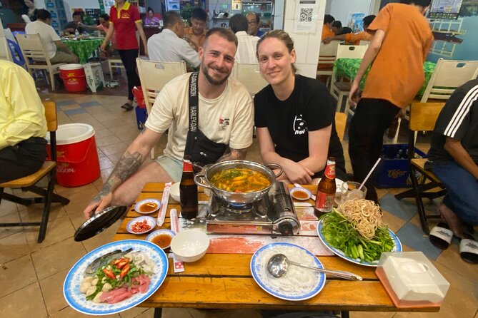 Son Islet Experiences - Hotpot dinner with local fish, vegetables, and herbs