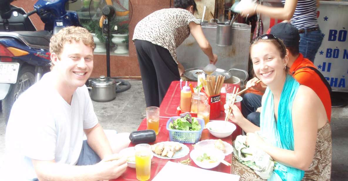 Street Food Tour Hanoi and Train Street Experience - Market stops and local shopping: tasting plus watching how Hanoi chooses