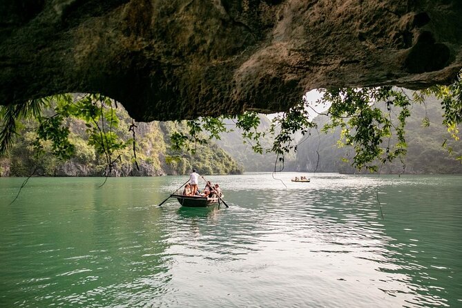 Swan Cruises Ha Long & Bai Tu Long Bay 2D1N - Thien Canh Son Cave - Sunset tea and the onboard atmosphere after Cap La
