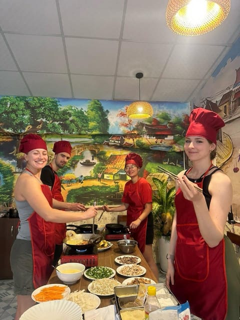 Tam Coc Cooking Class with Unique Experience - The meal you earn: welcome drinks, lunch/dinner, and soft drinks