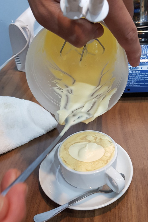 Tam coc Daily Egg Coffee Class - Your Egg Coffee Moment: How You Enjoy It