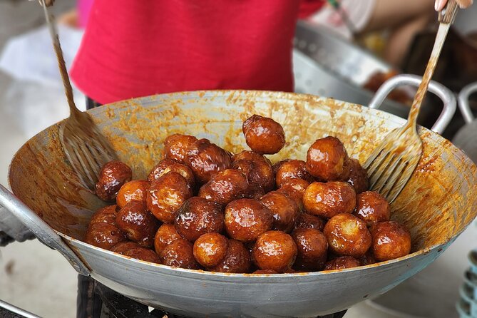 TASTE OF HANOI - walking street food adventure - Hang Trong starter to Bun cha on Hang Quat Street