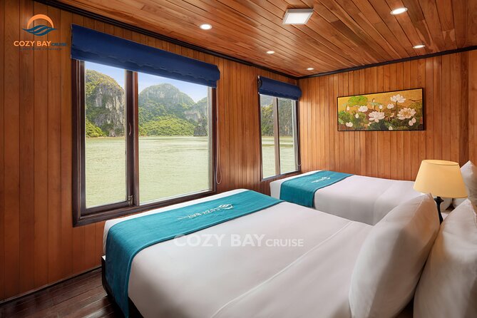The Best 2D1N HALONG BAY- All Inclusive,Overnight on Boat By Expressway Transfer - Air-Conditioning and Heat: The One Practical Warning
