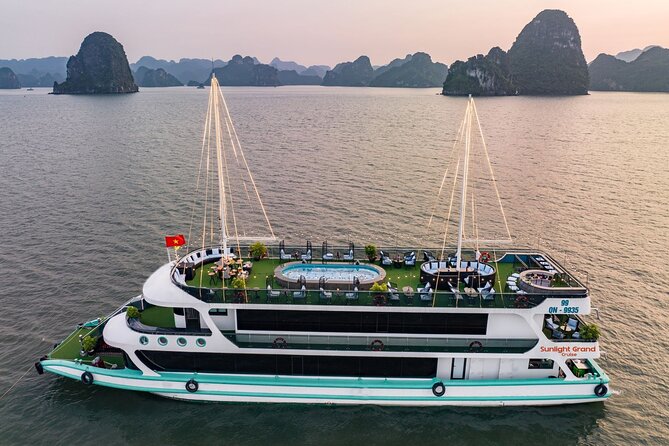 The Best 5 Star Halong Bay Cruise with Buffet,pool, Sunset Party - Key Highlights You’ll Care About