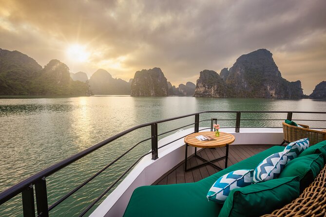 The Catamaran Luxury Day Cruise to Halong Bay from Hanoi(Best Selling) - Lunch on the water: the meal that makes the whole day better
