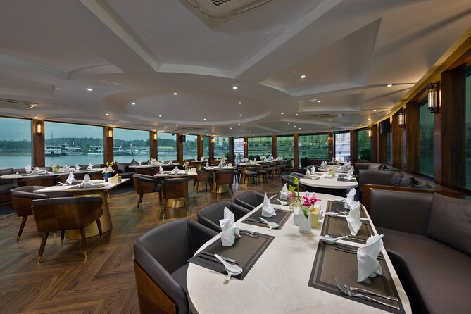 The Catamaran Luxury Day Cruise to Halong Bay from Hanoi(Best Selling) - Frog Pond swimming: fun, but temperature matters
