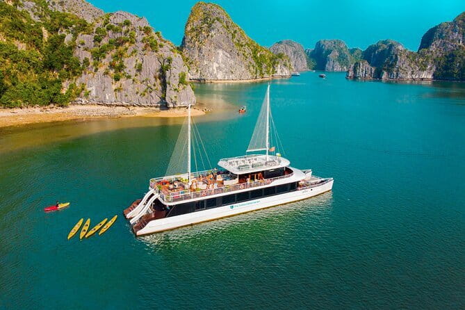 The Catba Catamaran Day Tour Lan Ha Bay Cruise Trips - Key highlights at a glance