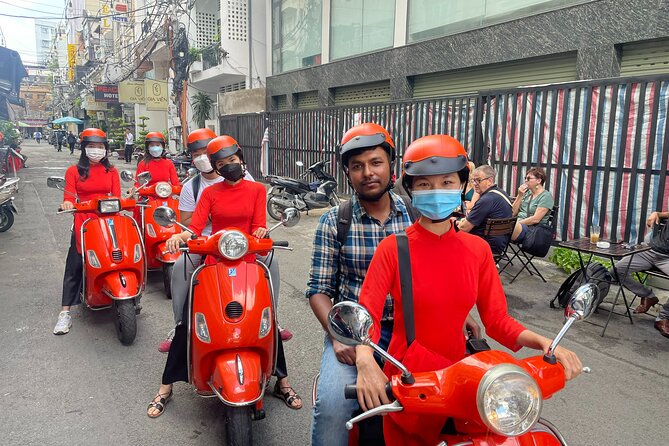 The insider's Hanoi + Train Street 4,5 Hours Female Ao Dai Riders - Riding Hanoi Like You Know the Streets