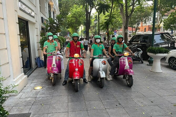 The Insider's Hanoi,Train Street, Countryside Highlight by Vespa - Red River island day: family visit energy and market time